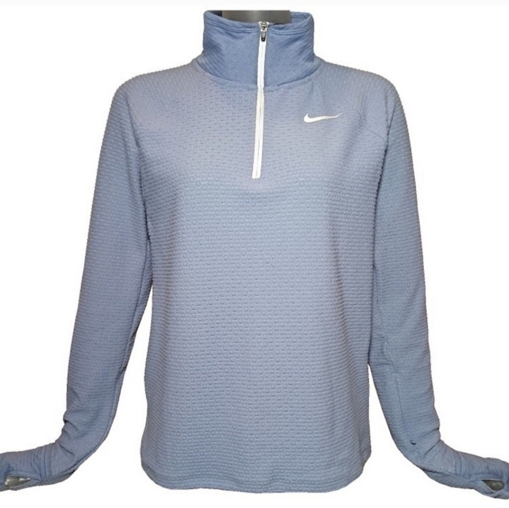 Nike Therma Dri-fit Long Sleeve Running Top Half Zipper Women’s size Medium